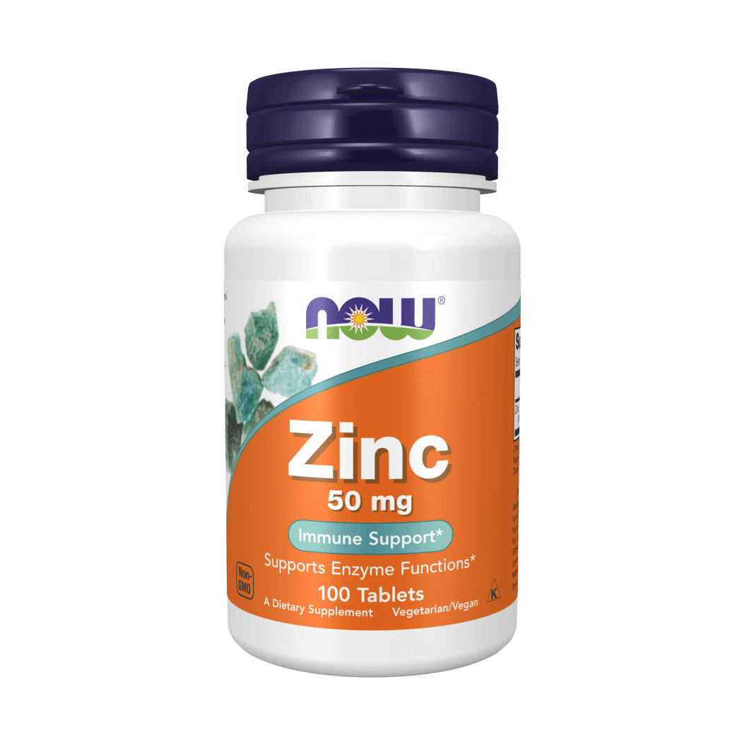 101999781_62a58c6cdd5fffe7b Now Foods Zinc 50 Mg 100 Tablets - الصورة 1