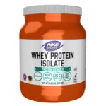 Now Sports Whey Protein Isolate , Unflavored , 544 g