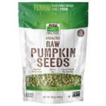 NOW Foods Pumpkin Seeds Raw and Unsalted, 454 gm