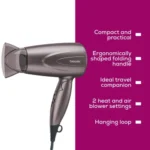 Foldable Hair Dryer by Beurer HC17 - Image 2