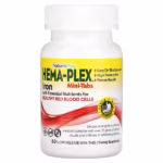 NaturesPlus, Hema-Plex, Iron with Essential Nutrients , 60 Slow Release Mini Tabs
