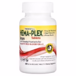 NaturesPlus, Hema-Plex, Iron with Essential Nutrients , 60 Slow-Release Tablets