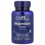 Life Extension, Magnesium Citrate, 100 mg, 100 Vegetarian Capsules