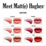 ⁦The Balm Meet Matte Hughes Set Mini Lipsticks - 6 Pieces⁩ - الصورة ⁦2⁩