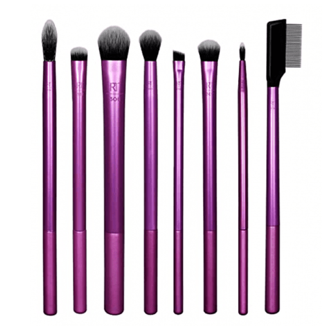 22171677_RealTechniquesEverydayEyeEssentialsBrushSet-8Pieces--680x680 Real Techniques Everyday Eye Essentials Makeup Brush Kit - 8 Pieces - الصورة 1