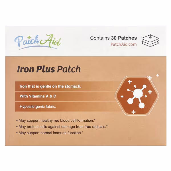 3 PatchAid, Iron Plus Patch , 30 Patches - Image 1