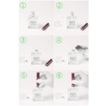 Niceone Mini Perfume Atomizer Bottle - Silver - N-103 - Image 2