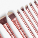 ⁦BH Cosmetics Metal Rose Brush Set - 11 Piece⁩ - الصورة ⁦2⁩