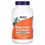 NOW Foods, Magnesium & Calcium, 250 Tablets