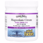 Natural Factors, Stress-Relax®, Magnesium Citrate Powder, Berry Drink Mix, 8.8 oz (250 g)