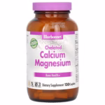Bluebonnet Nutrition, Chelated Calcium Magnesium, 120 Caplets