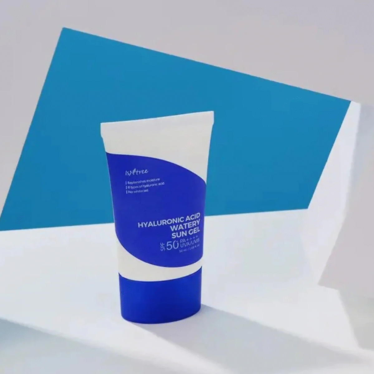 ⁦ISNTREE Hyaluronic Acid Watery Sun Gel SPF50+ - 50ml⁩ - الصورة ⁦2⁩