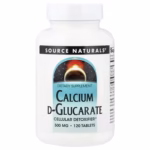 Source Naturals, Calcium D-Glucarate, 120 Tablets (500 mg per Tablet)