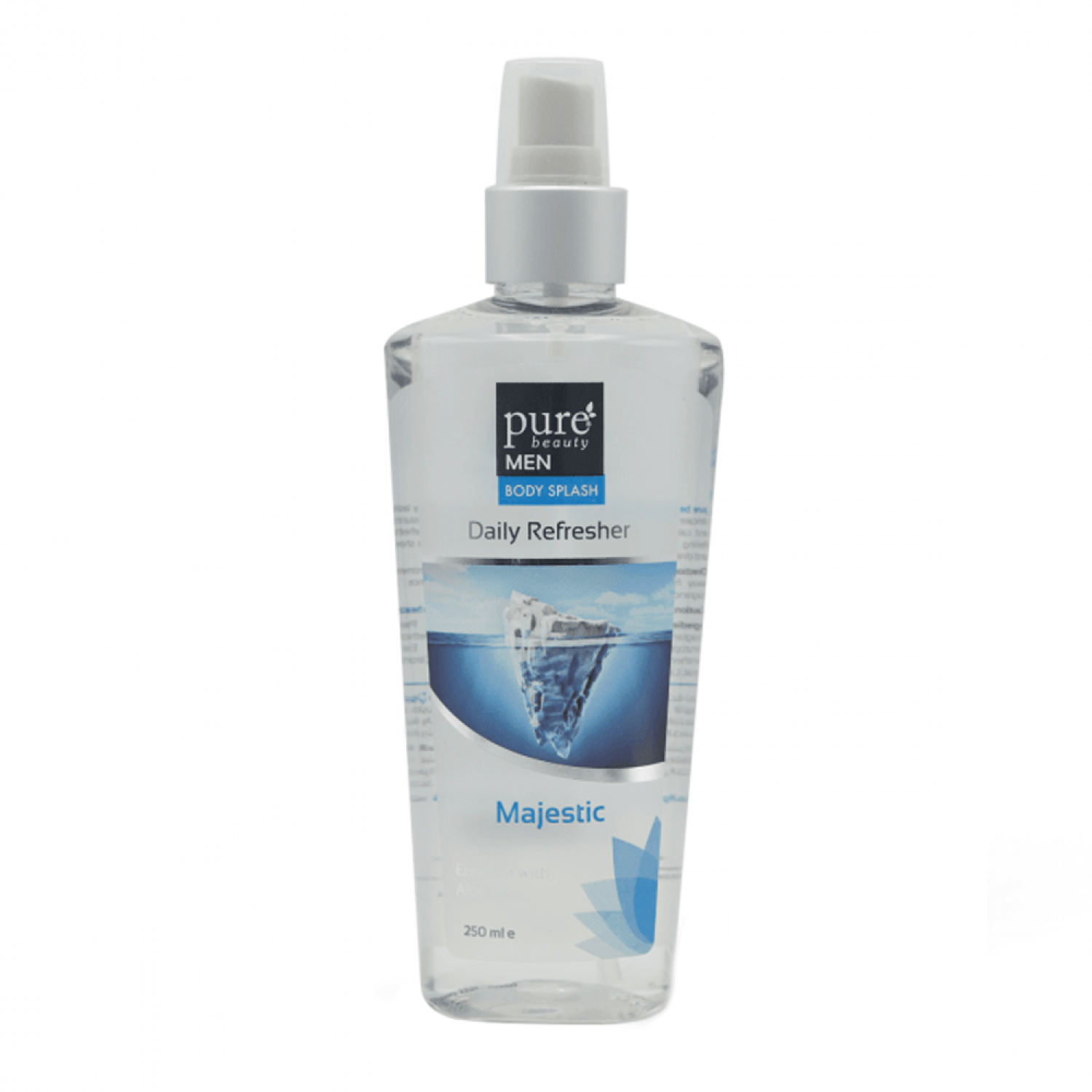 44368819_1725352518_0ab3504cf0ba60ae2b6e97381e40d383-1500x1500 Pure Beauty Men Body Splash Majestic - 250ml - Image 1