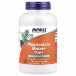 NOW Foods, Magnesium Malate Caps, 95 mg, 180 Veg Capsules