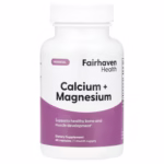 Fairhaven Health, Prenatal, Calcium + Magnesium, 60 Capsules
