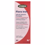 Flora, Iron with B-Vitamin Complex, 228 ml