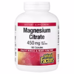 Natural Factors, Magnesium Citrate, 180 Capsules ,150 mg Per capsule