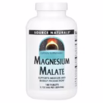 Source Naturals, Magnesium Malate, 180 Tablets