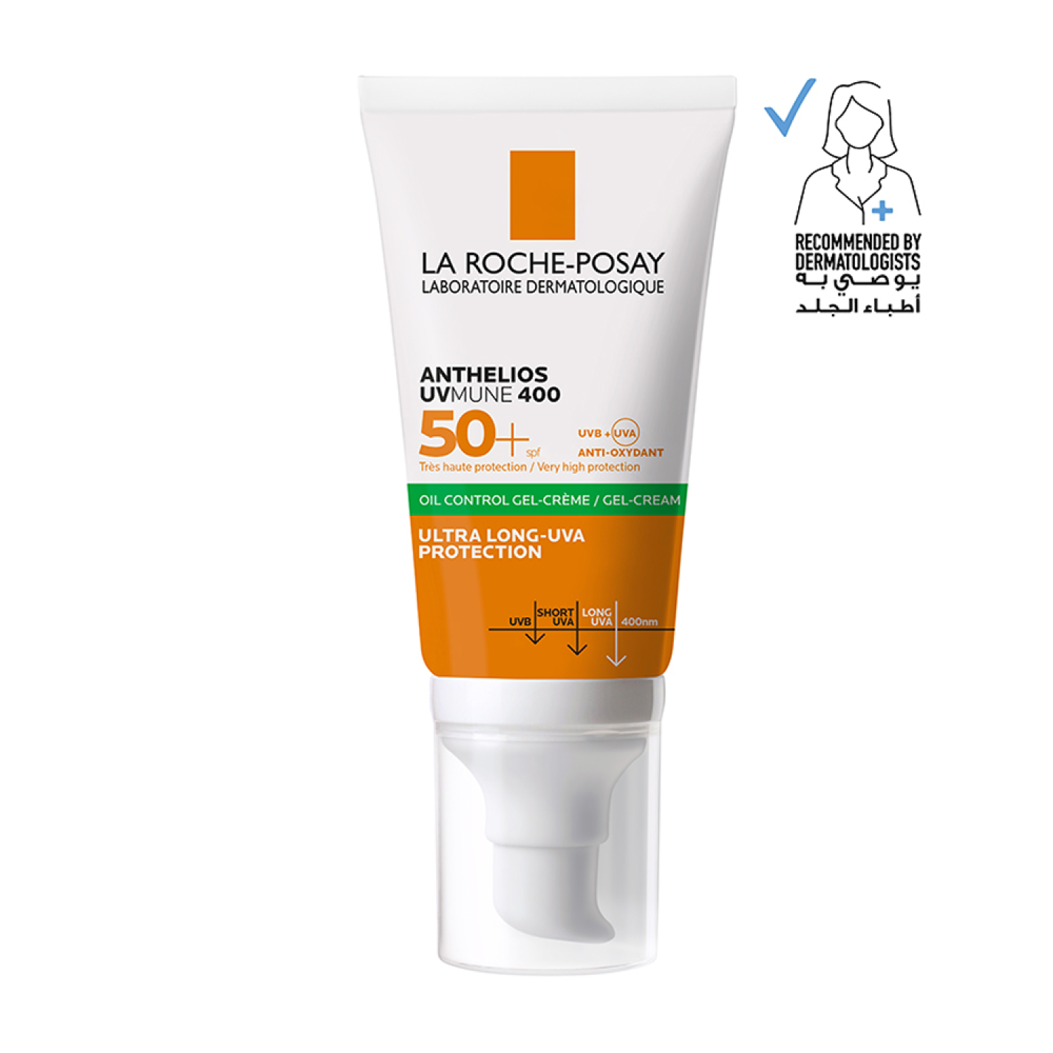 70703065_1723624116_c23fd8cd9b45f0e0354cd89416cf1f2c-1500x1500 La Roche-Posay Innovation Anthelios UVmune 400 50+ SPF Oil Control - 50ml - الصورة 1
