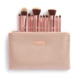 ⁦BH Cosmetics Metal Rose Brush Set - 11 Piece⁩ - الصورة ⁦5⁩