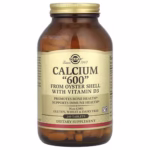 Solgar, Calcium "600" from Oyster Shell with Vitamin D3, 240 Tablets