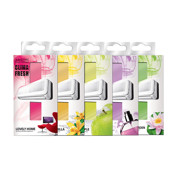 77736293_AreonClimaAirCollectionConditionerFreshener-5Pieces-680x680 Areon Clima Air Collection Conditioner Freshener - 5 Pieces - الصورة 1