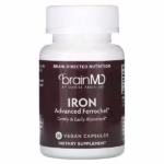 BrainMD, Iron, 30 Vegan Capsules 25 mg per Capsule