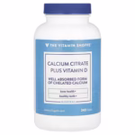 The Vitamin Shoppe, Calcium Citrate Plus Vitamin D, 240 Tablets