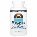 Source Naturals, Magnesium Chelate Complex, 100 mg, 250 Tablets