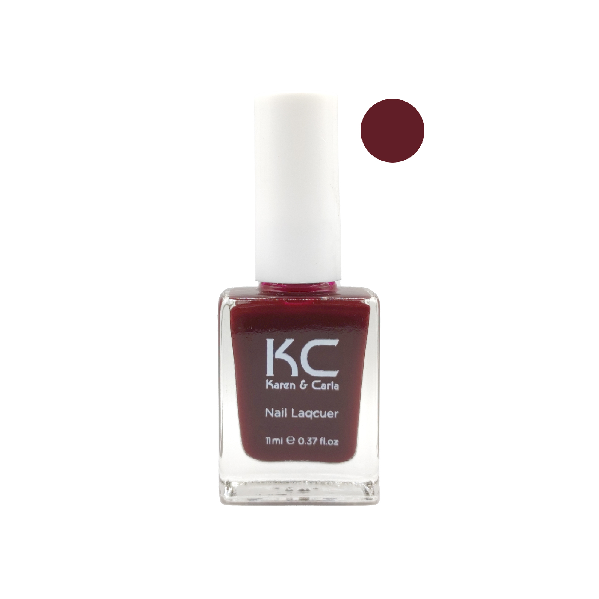 8a9473ac-0a92-43d6-b76d-6880fcf6acea Karen & Carla Nail Polish 11ml, Cherry Fever 116 - Image 1
