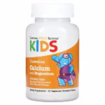 California Gold Nutrition, Chewable Calcium with Magnesium For Children, Birthday Cake, 90 Vegetarian Tablets
