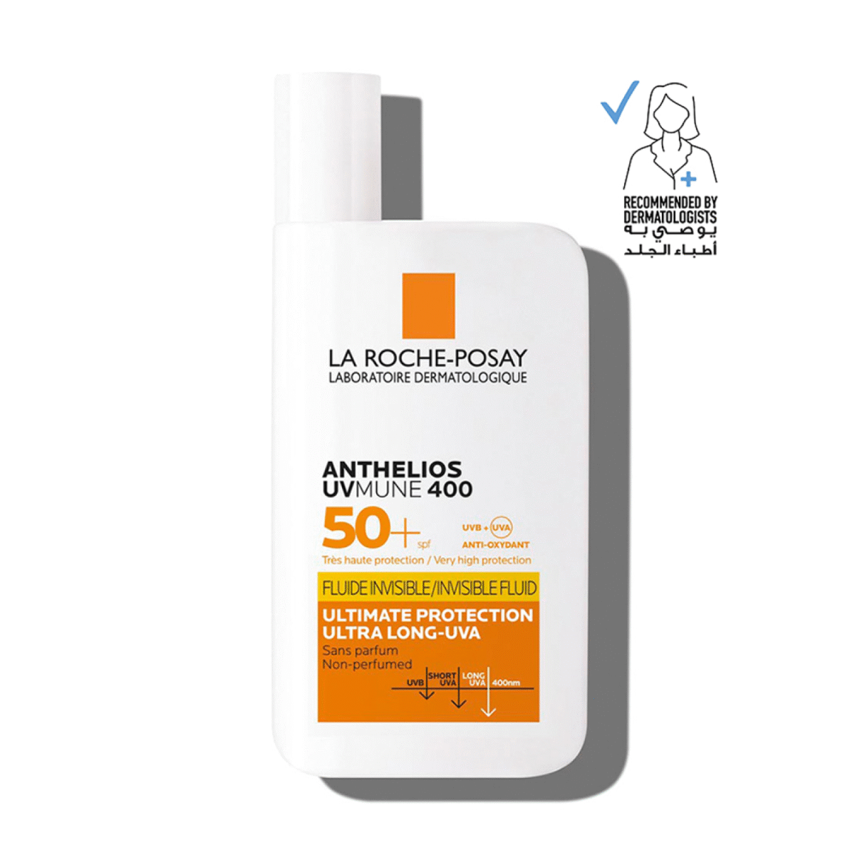La Roche-Posay Anthelios Uvmune 400 Invisible Fluid SPF50+ - 50ml - Image 3