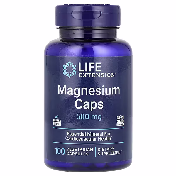 dPDP_Authenticity_Graphic2_2025_009en-us Life Extension, Magnesium Caps, 500 mg, 100 Vegetarian Capsules - الصورة 1