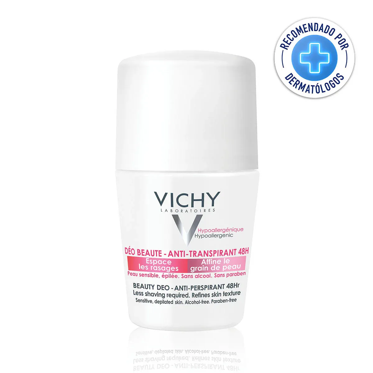 imgi_104_3337871325671_2 Vichy Deodorant 48h Ideal Finish Roll-On, 50ml - Image 1