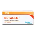 Betagen 8 mg betahistine Tablets × 50