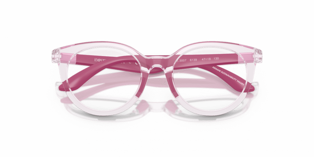 ⁦Emporio Armani Kids' prescription glasses EK3007 6139⁩ - الصورة ⁦5⁩
