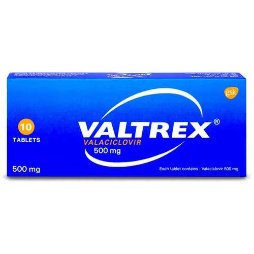 imgi_12_image Valtrex 500 mg Tablet 10pcs - الصورة 1