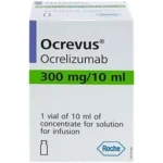 Ocrevus 300 mg/10 mL ocrelizumab IV infusion (refrigerated)