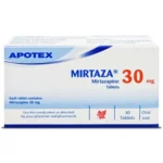 Mirtaza 30 Mg 30 Tablets