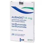 Aubagio 14 mg Teriflunomide Film‑Coated Tablets 28 Count