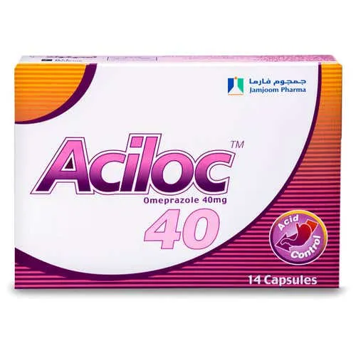 imgi_1_image Aciloc 40 mg Omeprazole Capsules 14 Count - الصورة 1