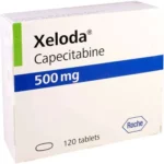 Xeloda 500 mg capecitabine Tablets × 120