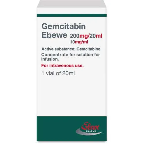 imgi_1_image Gemcitabin 200 mg/20 ml 1 Vial - Ebewe - Image 1
