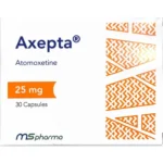 Axepta 25 Mg 30 Capsules
