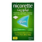 Nicorette Gum Freshmint 4mg 30 Pcs