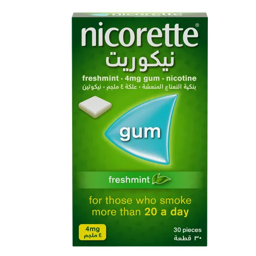 imgi_1_image Nicorette Gum Freshmint 4mg 30 Pcs - الصورة 1