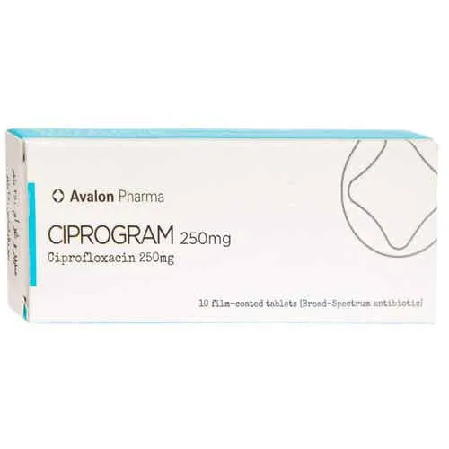 imgi_1_image Ciprogram 250 mg Tablet 10 pcs - الصورة 1