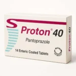 Proton 40 mg Pantoprazole Tablets 14 Count