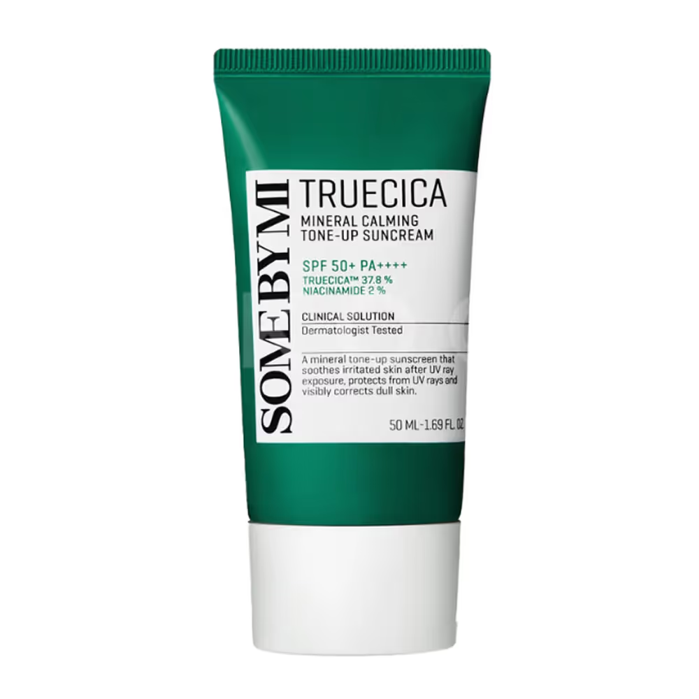 imgi_330_95400711_1754570700_57662f010f564f72dc8c4184daa44f14 SOME BY MI Truecica Mineral Calming Tone-Up Suncream SPF50+ PA++++ ,50ml - Image 1
